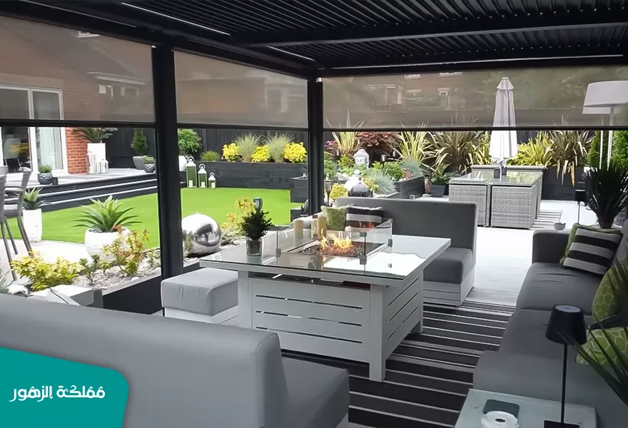 مظلات حدائق منزلية