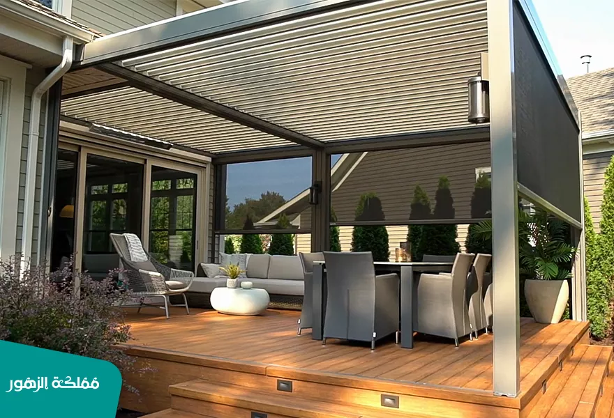 مظلات خارجية للمنازل