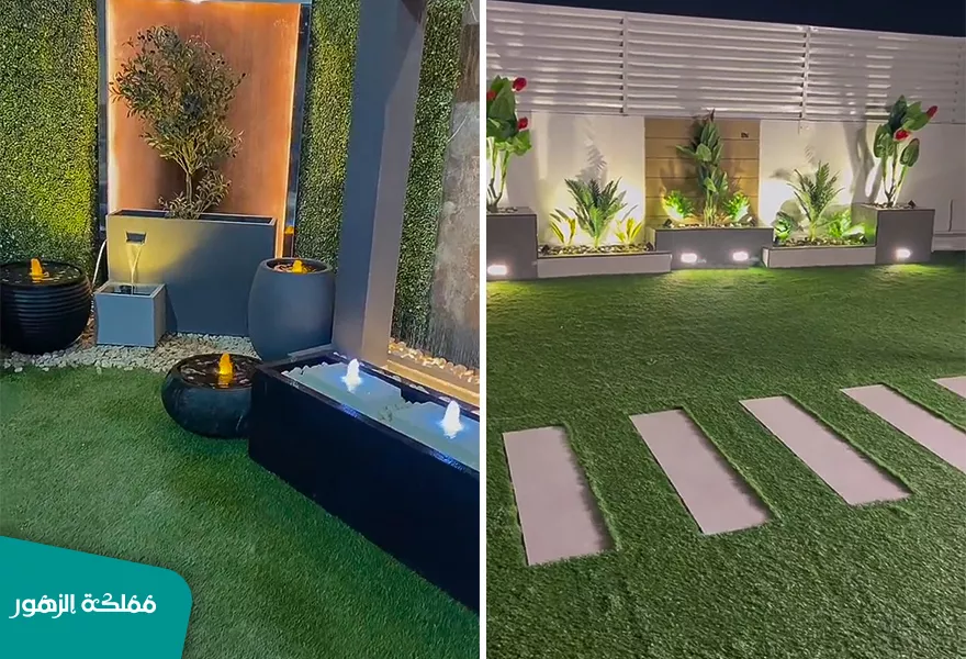 تنسيق حدائق منزلية بالصور