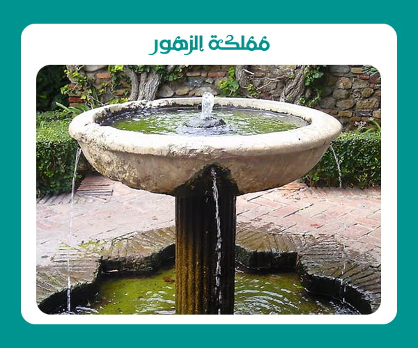 اشكال نوافير خارجية تزرع الجمال في حديقتك 