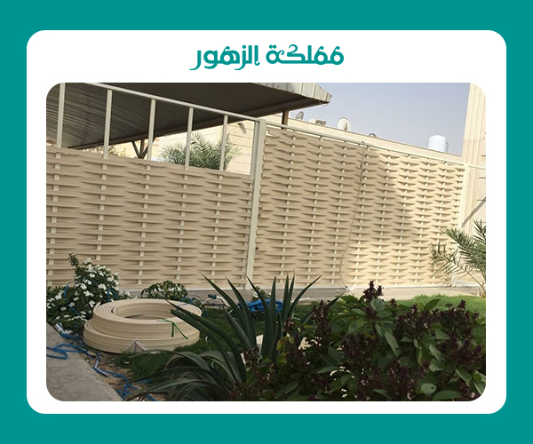 حاجز خشبي للحدائق