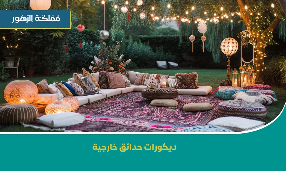 ديكورات حدائق خارجية
