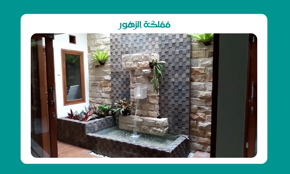 شلال جداري جاهز